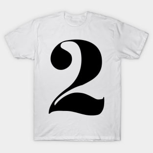 The number 2 T-Shirt